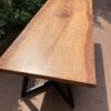 bàn gỗ gụ nguyên khối 2m1