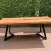 bàn gỗ gụ nguyên khối 2m1