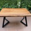 Bàn gỗ gụ nguyên khối 1m3