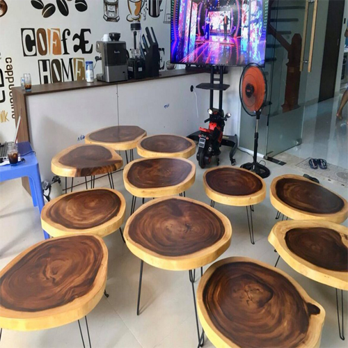 Bàn Cafe Xài Gỗ Tự Nhiên Loại Nào Tốt ?