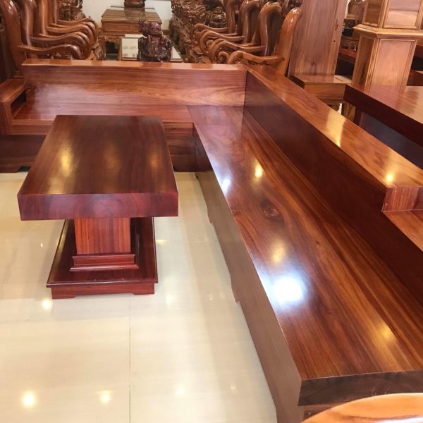 Kích Thước Sofa Gỗ Nguyên Khối 3 Loại: Văng, Góc L, U