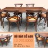 bộ bàn ăn 6 ghế gỗ ash bộ bàn ăn 6 ghế gỗ ash