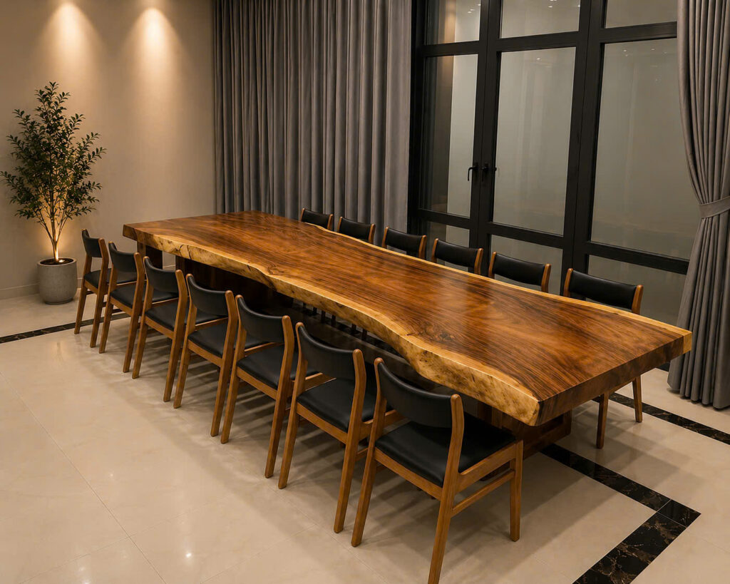 Kích Thước Bàn Ăn 14 Người Bao Nhiêu Hợp Lý ?